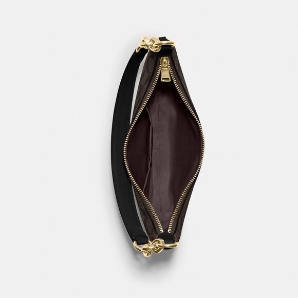 NWT Coach Outlet Payton Hobo Bag In Signature Canvas - Picture 3 of 5